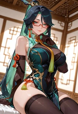 [Lusty Nymphi] [274P] Xianyun (Genshin Impact) [AI-generated]
