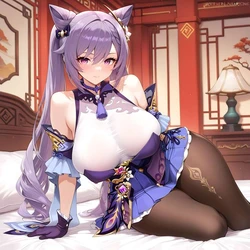 [Hentai BBC] Genshin Impact Keqing/Keching BBC [AI-generated]
