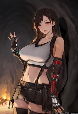 [Patreon] (cMonster) Tifa Lockhart x Orcs (AI Generated)