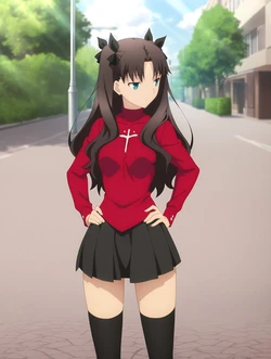 [mmmsssddd] TousakaRin×MatouShinji (+Text Version) [AI Generated]