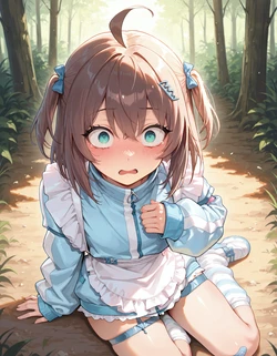 [Bleep] Natsuiro Matsuri x Orc [AI Generated]