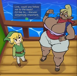 [A-Gal] Tetra's meeting (The Legend of Zelda)