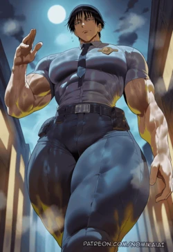 Nomi Kai Toji Fushiguro police 👮♂️🍑 [AI Generated]