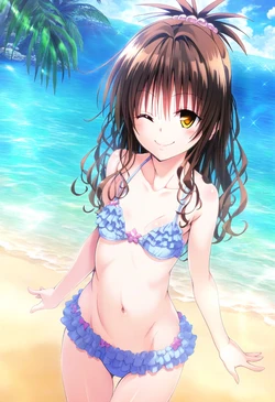 ［ピザポテト］ 海デート後に襲われて 美柑編  [AI Generated]