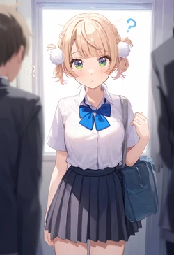 しぐれうい ShigureUi in school [AI Generated]