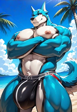 South Silver (AI generated): Doggie Kruger