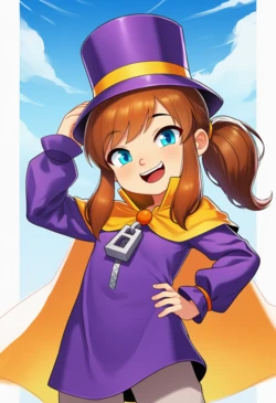 Hat Kid [AI Generated]
