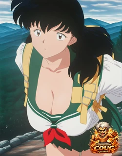 Kagome Higurashi hentai | Inuyasha NSFW fan art [AI Generated]