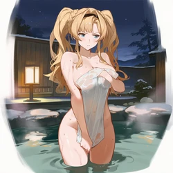 [Howsir] 澤塔 ゼタ Zeta (goblin hot spring) [AI Generated]