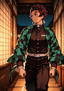 [Ronan007] Take care of My Wife.... Tanjuro-kun! [AI Generated]