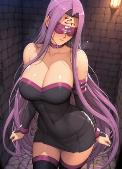 Medusa. Dungeon. [Oda Non Style] [AI Generated]