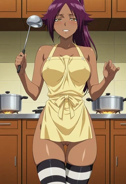 [Vanitas AI] Shihouin Yoruichi 4 [AI Generated]