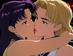 [FLATerror_Ai] Akagi x Misato [AI Generated]