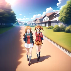 SEN-HWA - Mrs. Konoe & Kanata (AI Generated)