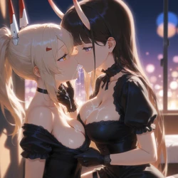 [Silver Turtle] Ayanami x Noshiro set 2 [AI Generated]