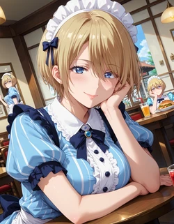 [Santpixv Art] Akane Hououji – Extra Sets (Megami no Café) [AI Generated]
