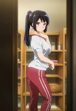 [Ferrappuccino] 麗奈脱衣所覗き [AI Generated]