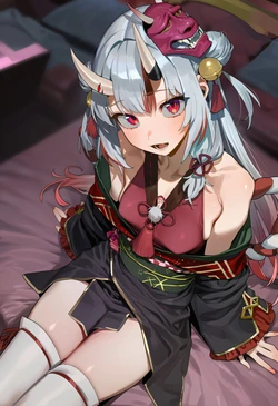 [Ikuniku] 百鬼あやめ [AI Generated]