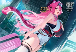 [Poggerrogger] 豹属家族 拉欧拉・潘特拉 hololive虚拟主播 The Panthera Family  [Uncensored] (AI Generated)[咕哒咕哒个人汉化]