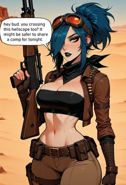 Wasteland girl wants a fuck (Sr_doops) [AI Generated]