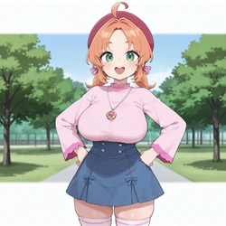 [雷門AIショップ] 明智あんな そのナゾキュアット解決 [AI Generated]