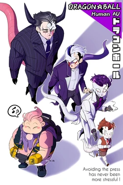 Dragon Ball human AU (Amiz_06)