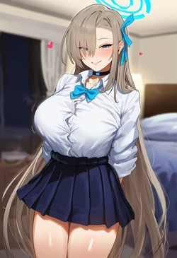 [GintoAi] Asuna (blue archive) 177p [AI Generated]