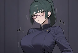 [Lyosis]Zen'in Maki 禪院真希  171P （Patreon） 【AI Generated】