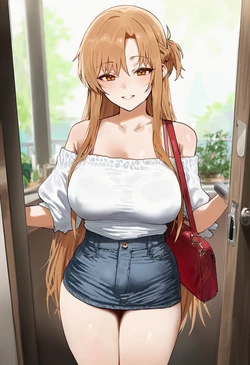 Ligmasugmadi Asuna Sword Art Online [AI Generated]