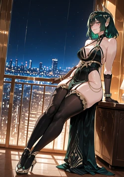 [Miyu] Nefer: A View Worth Staying For [AI Generated]