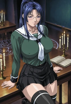 Patreon - Shibuya Waifu - Yatsu Murasaki - Taimanin Asagi (Bible Black mix)  [AI GENERATED]
