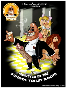 Cartoon Valley - Dildo Fuckspeed: The monster in the school toilet room