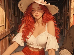 [TrashGer] Redhead white hat MMF Threesome groupsex [AI Generated]