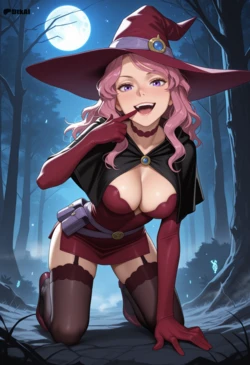 Vanessa Enoteca <3 [Black Clover] ai generated