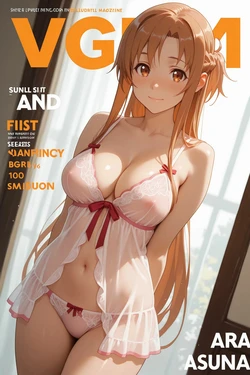 [AI_Bahama] Asuna Yuuki - Sword Art Online NSFW Photobook 6 IL (Patreon) [AI Generated]