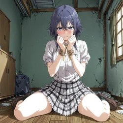 [乳工房@dru] Ikoma Yui (Toriko no Kusari ~Shojo-tachi o Kegasu Midara na Kusabi~) [AI Generated]