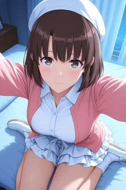 [Sayaka/SayakaSaya] [Request] Katou Megumi (67P) [AI Generated]