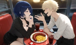 Cutie Fyxe - Diner Date NTR [AI Generated]