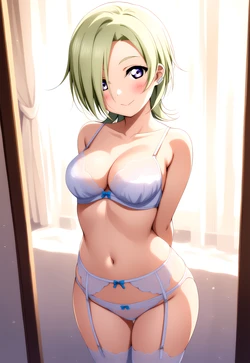 SEN-HWA - Mia Taylor She's trying on various lingerie for you (AI Generated)