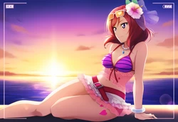 SEN-HWA - Maki Nishikino and Marin Kitagawa (AI Generated)
