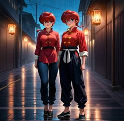 Lewd Ranma-Chan [AI Generated]