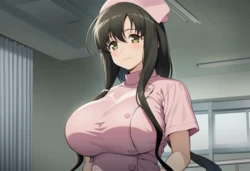 [Pixiv] Soni_AI＠リク停止中 (1072516) - Kasumi's passionate nursing hand [AI Generated]