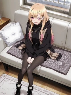 [Kurohime] 喜多川海夢(ショートパンツ) [AI Generated]