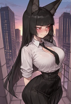 Hoshimi Miyabi [CrimsonVoid][AI generated]