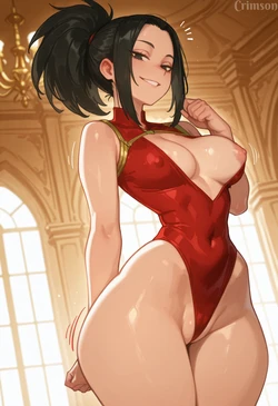 Momo Yaoyorozu [CrimsonVoid][AI generated]