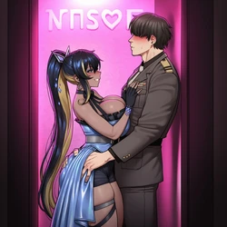 [1-A Dot] NIKKE Girls x commander [AI Generated]