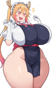 DaidoujiPV Kobayashi-san maid dragon - Tohru (XL Gallery! 50 pics) [AI Generated]