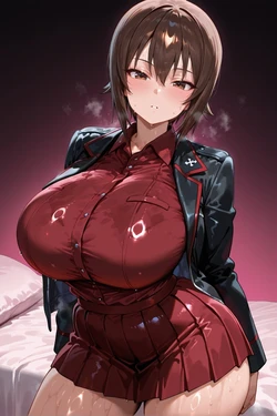 [NTRCookie] 西住まほ Nishizumi Maho [AI Generated]