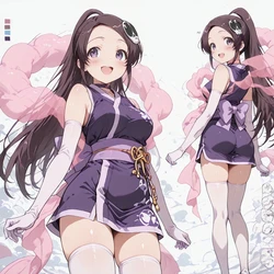 [AI Generated] 神のみぞ知るセカイ・ヒロインズ