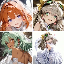 [AI Generated] 【ゼノギアス】ウェディング３ヒロイン